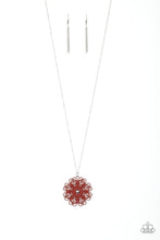 Load image into Gallery viewer, Spin Your PINWHEELS - Red Necklace