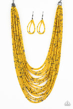 Load image into Gallery viewer, Rio Rainforest - Yellow Necklace