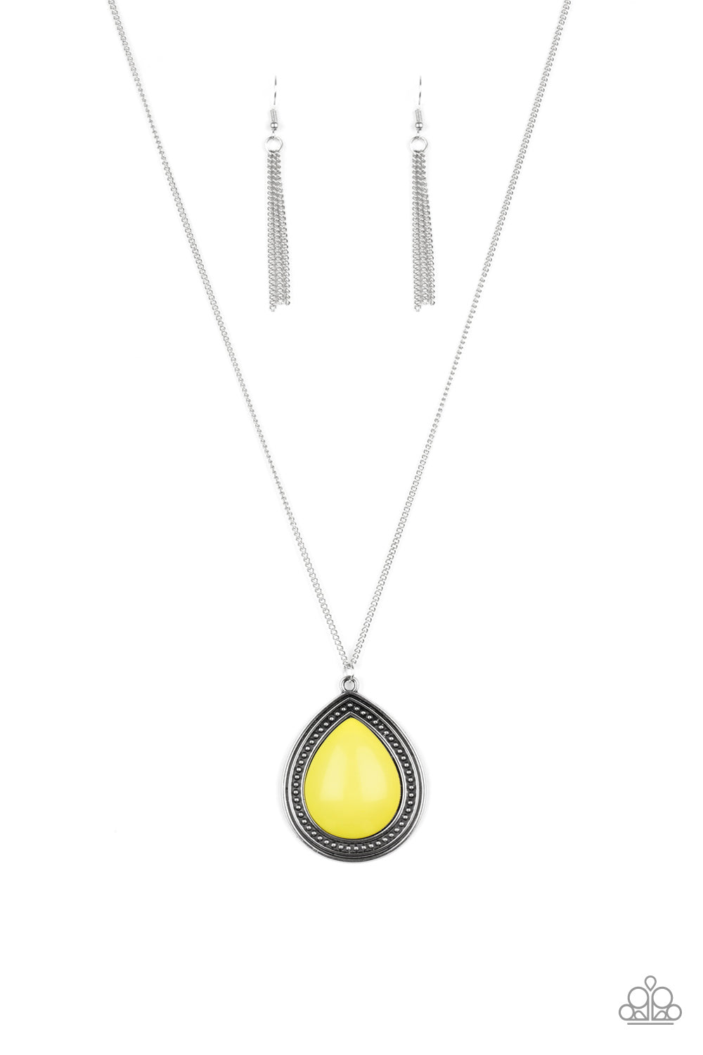 Chroma Courageous - Yellow Necklace