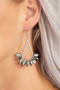 Be On Guard - Silver Earrings