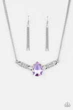 Load image into Gallery viewer, Way To Make An Entrance - Purple Necklace