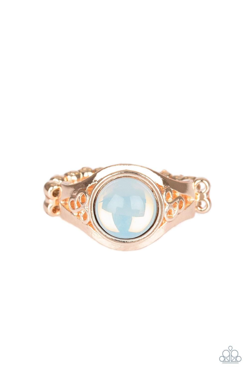 It Just Goes To GLOW - Rose Gold Ring