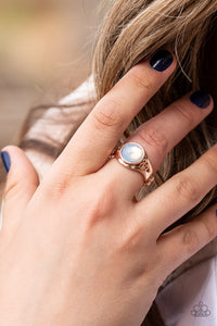 It Just Goes To GLOW - Rose Gold Ring