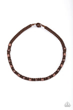 Load image into Gallery viewer, Grunge Rush - Brown Urban Necklace