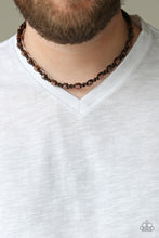 Load image into Gallery viewer, Grunge Rush - Brown Urban Necklace