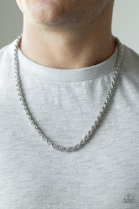 Instant Replay - Silver Urban Necklace