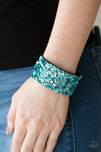 Starry Sequins - Blue Bracelet