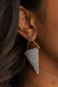 Have A Bite - Silver Earrings