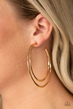 Load image into Gallery viewer, Last HOOP-rah - Gold Earrings