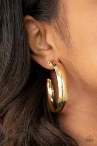 Hoop Wild - Gold Earrings