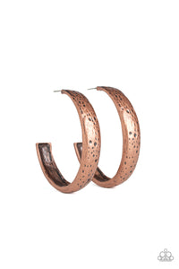 Rustic Revolution - Copper Earrings