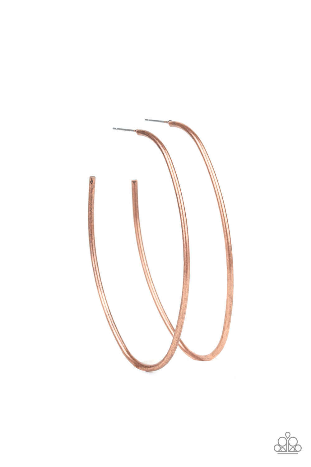 Whoop de Hoop - Copper Earrings