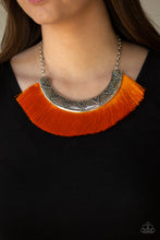 Load image into Gallery viewer, Might and MANE - Orange Necklace
