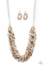 Load image into Gallery viewer, Comin In HAUTE - Brown Necklace