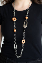 Load image into Gallery viewer, Artisan Artifact - Orange Necklace