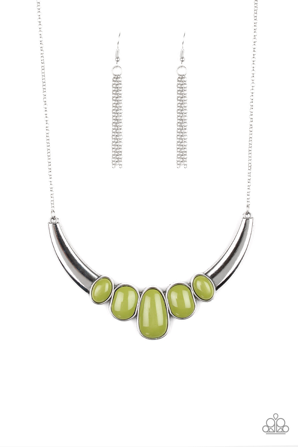 A BULL House - Green Necklace