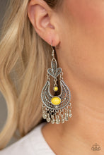 Load image into Gallery viewer, Fiesta Flair - Yellow Earrings