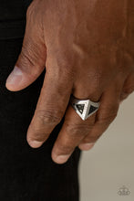Load image into Gallery viewer, Crusader - Black Mens Ring