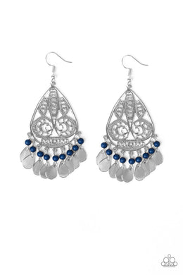 Mermaid Mojito - Blue Earrings