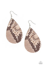 Load image into Gallery viewer, Hiss, Hiss - Brown Earrings