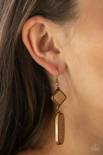 Load image into Gallery viewer, You WOOD Be So Lucky - Copper Earrings