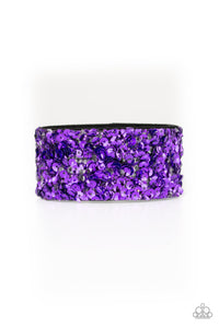 Starry Sequins - Purple Bracelet