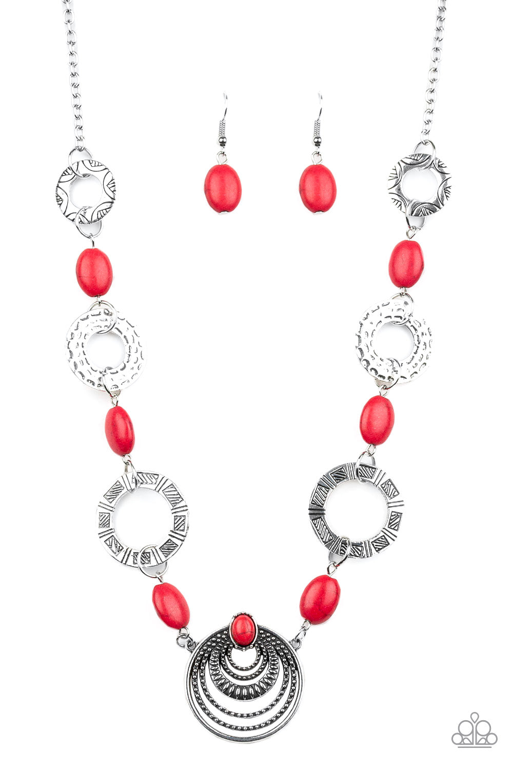 Zen Trend - Red Necklace