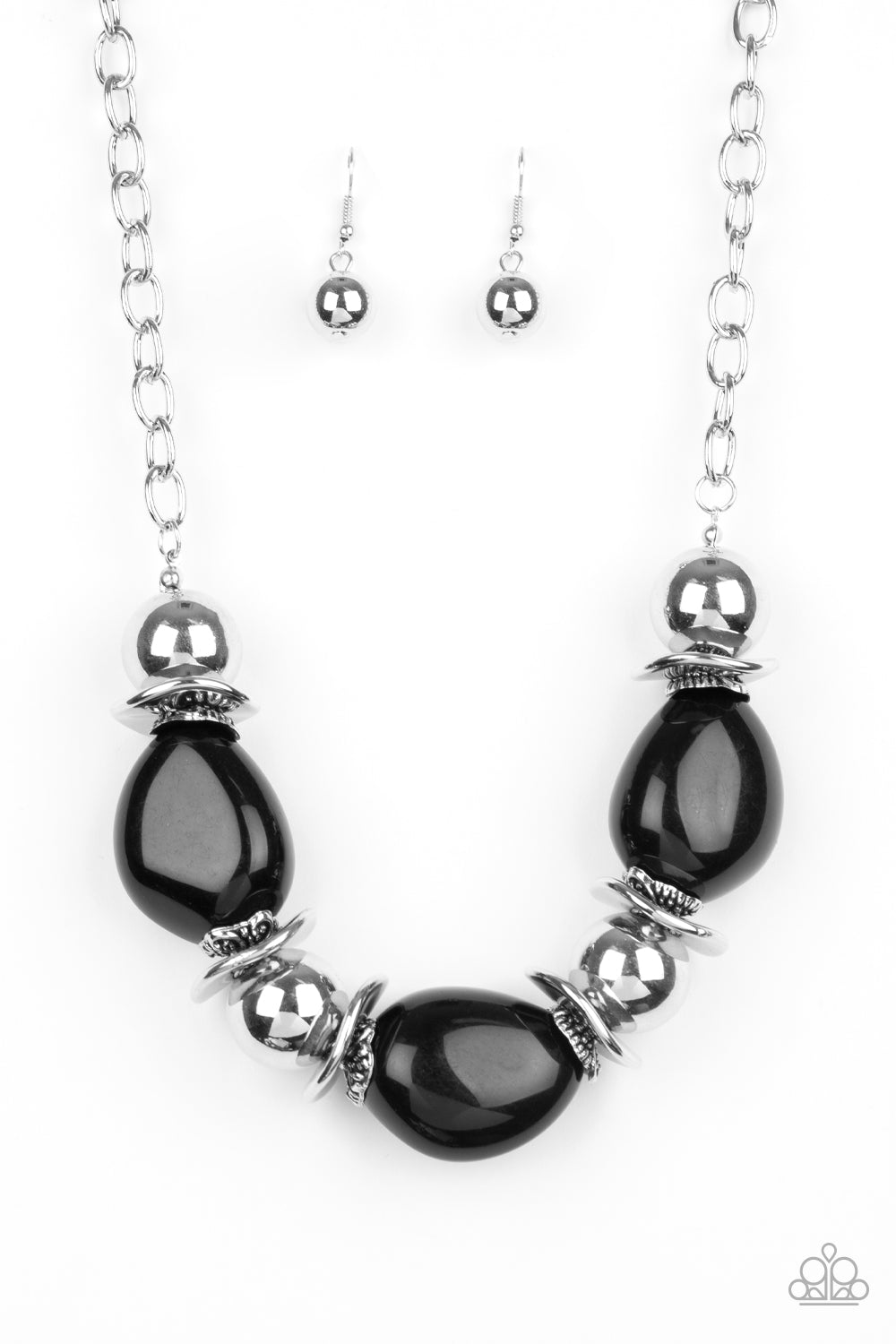 Vivid Vibes - Black Necklace