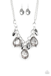 Looking Glass Glamorous - Silver Necklace