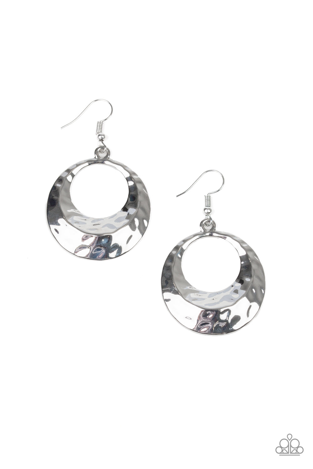 Savory Shimmer - Silver Earrings