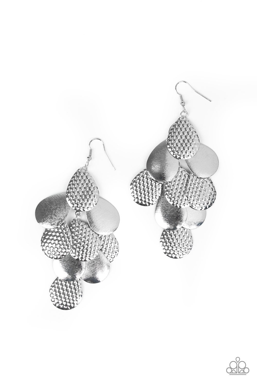 Chime Time- Silver Earrings