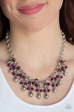 Load image into Gallery viewer, Travelling Trendsetter - Purple Necklace