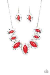 Terra Color - Red Necklace
