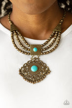 Load image into Gallery viewer, Santa Fe Solstice - Brass Necklace