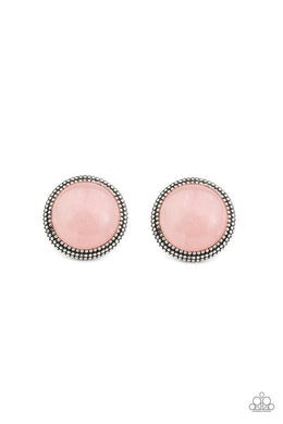 Desert Dew - Pink Earrings