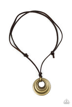 Load image into Gallery viewer, Desert Spiral - Brass Urban Necklace