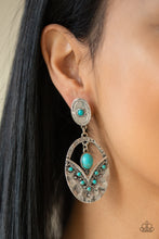 Load image into Gallery viewer, Terra Tribute - Blue Earrings