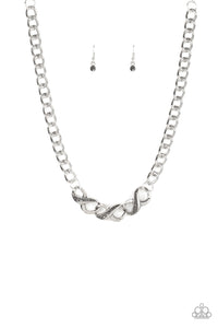 Infinite Impact - Silver Necklace