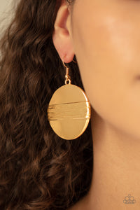 Ultra Uptown - Gold Earrings