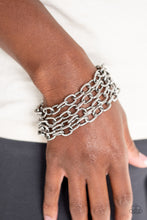 Load image into Gallery viewer, Fast Ball - Silver Bracelet