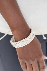 Braid Raid - White Urban Bracelet