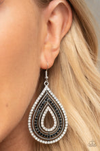 Load image into Gallery viewer, 5th Avenue Attraction - Black Earrings