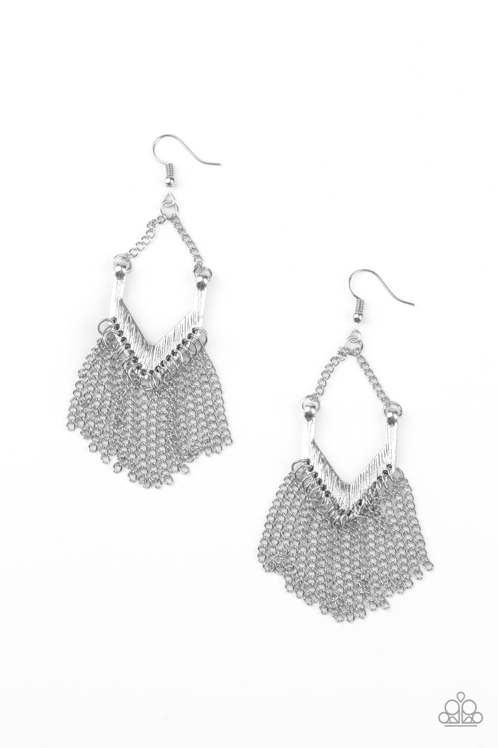 Unchained Fashion - Silver Earrings
