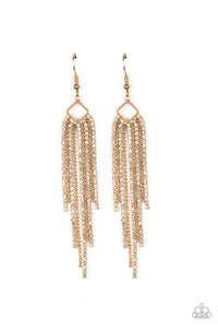 Singing in the REIGN - Gold Earrings
