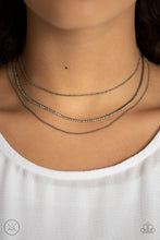 Load image into Gallery viewer, Battle of the Glitz - Black Necklace