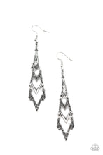 Load image into Gallery viewer, Electric Shimmer - Silver Earrings