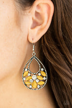 Load image into Gallery viewer, Dewy Dazzle - Yellow Earrings