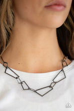 Load image into Gallery viewer, Shattering Records - Black Necklace