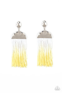 Rope Them In - Yellow Earrings