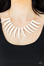 Load image into Gallery viewer, Tusk Tundra - White Necklace